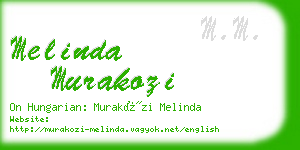 melinda murakozi business card